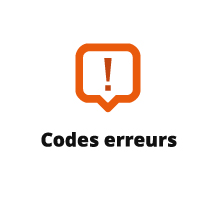 Code erreurs